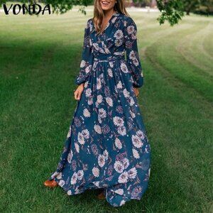 GAL Meets Glam Georgia Floral Maxi Dress Size 0